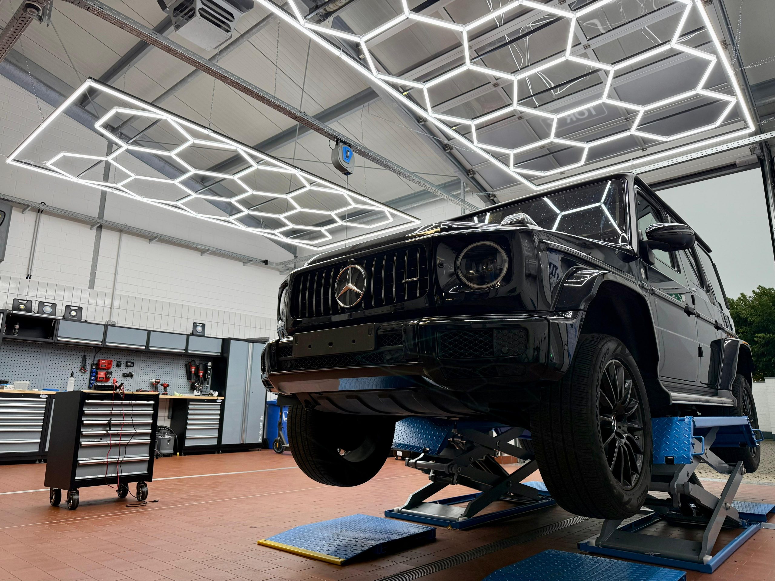 Aufbereitung und Pflege Mercedes G-Klasse